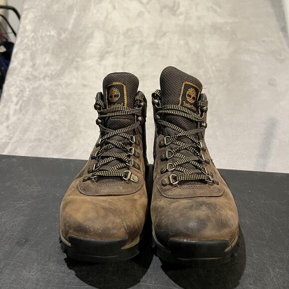 Timberland Hiking Boots Mens Size 11.5 Brown Mt Maddsen Waterproof Leather main image 5